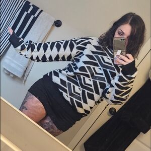 Chevron Vintage Sweater